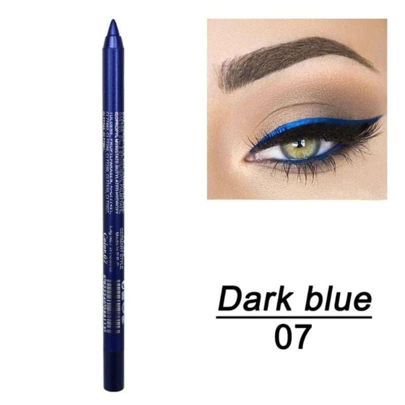 Waterproof Silkworm Pearlescent Eyeshadow & Eyeliner Pen | High Gloss Gel Pen