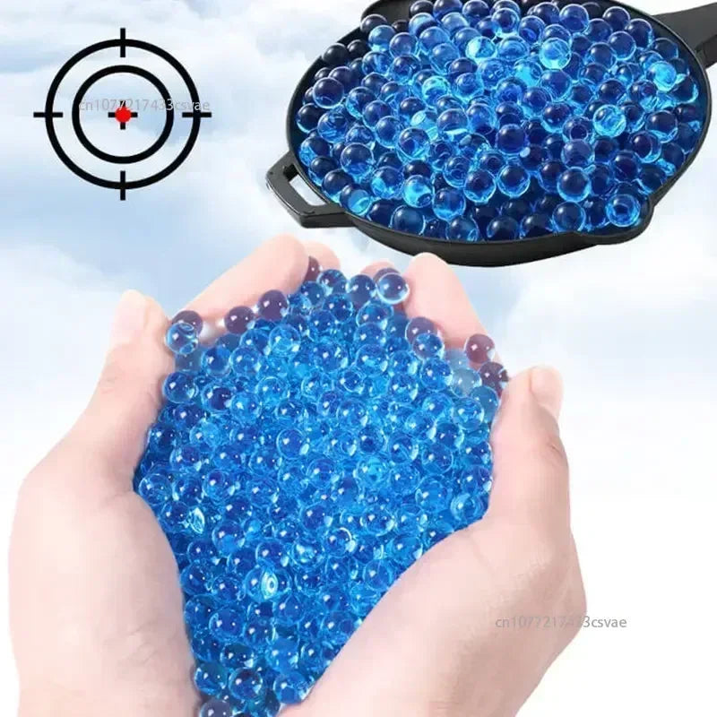 10,000PCS GEL WATER BALLS – MAGIC BEADS, CRYSTAL SOIL, GUN AMMO & DIY TOYS FOR KIDS & FAMILY FUN