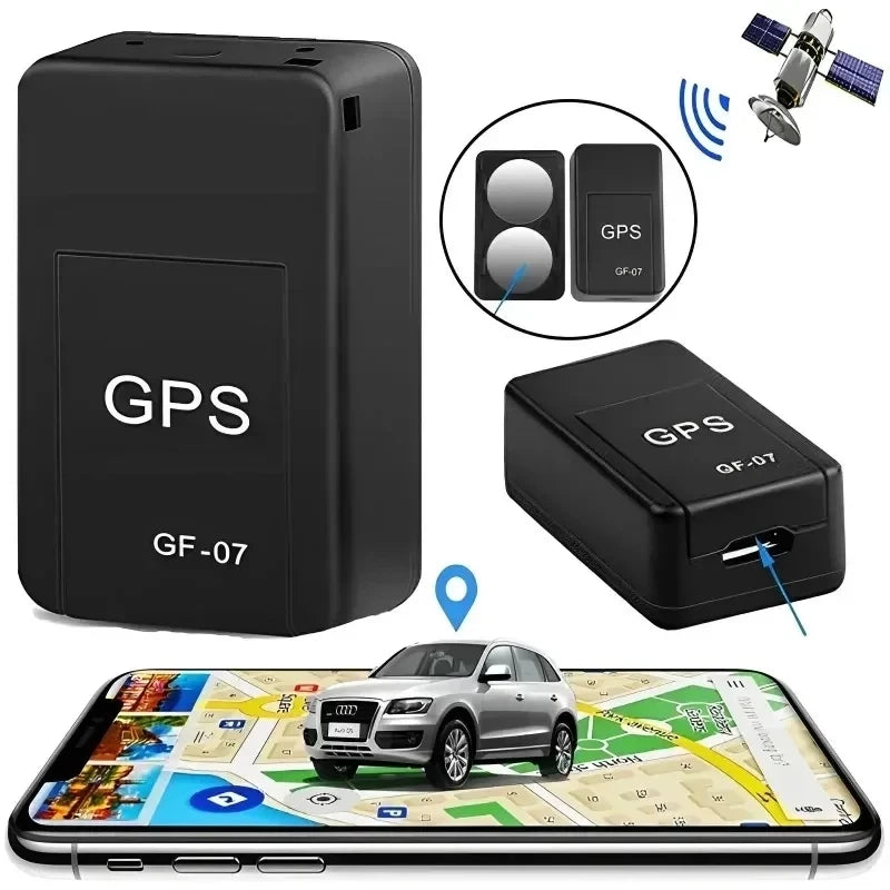 GPS Locator GF-07 Compact Vehicle Tracker – Precise Remote Positioning for Cars, Easy to Install