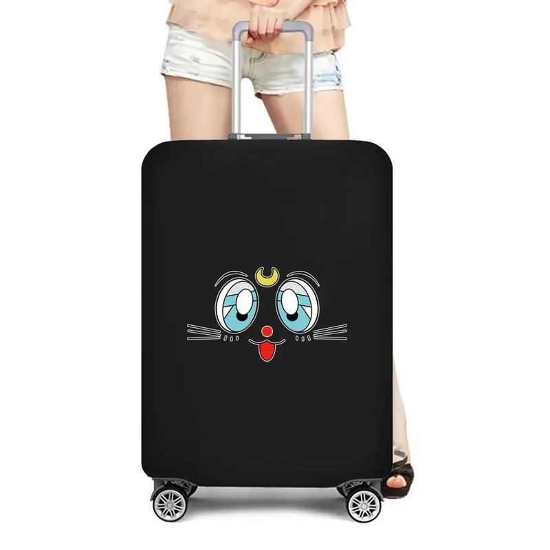 Luggage Cover for Suitcase | Protective Travel Case with Funny Patterns | 18-32 Inch Trolley Cover