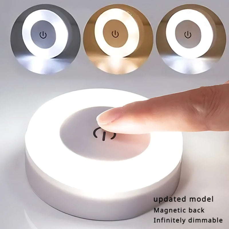 Portable LED Night Light – USB Rechargeable Touch Lamp for Living Room, Bedroom, and Home Décor