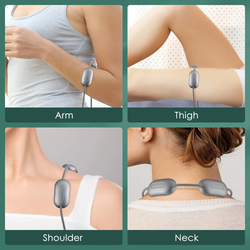 SMART HANGING NECK MASSAGER – HOT COMPRESS, CERVICAL SPINE RELIEF, NECK & SHOULDER PAIN RELIEF