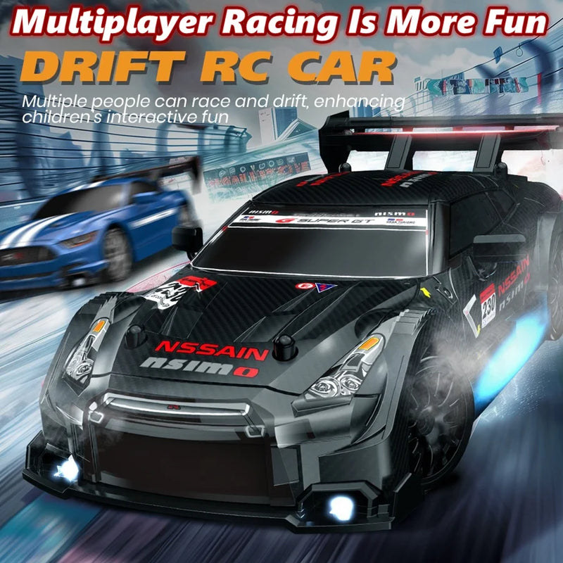 4WD RC DRIFT CAR – HIGH-SPEED REMOTE CONTROL GTRPRO AE86PRO 4X4 RACING VEHICLE FOR KIDS & ADULTS