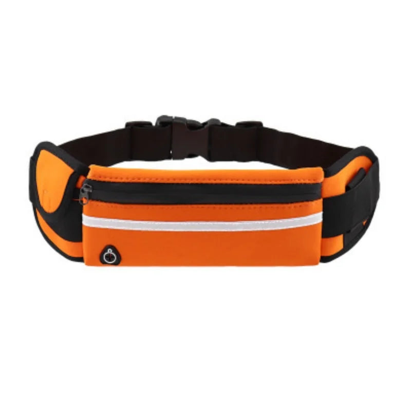 Waterproof Reflective Sports Waist Bag with Adjustable Strap for Running, Cycling & Fitness