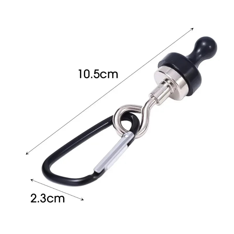 Magnetic Camping Hook – Strong Suction Carabiner Hanger for Tent, Canopy, Outdoor & Multifunctional Use