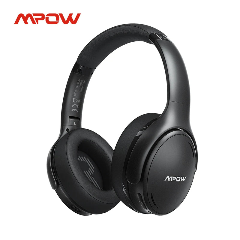 Mpow H19 IPO Bluetooth 5.0 ANC Headphones – Lightweight Wireless Headset with CVC 8.0 Mic & Fast Charge