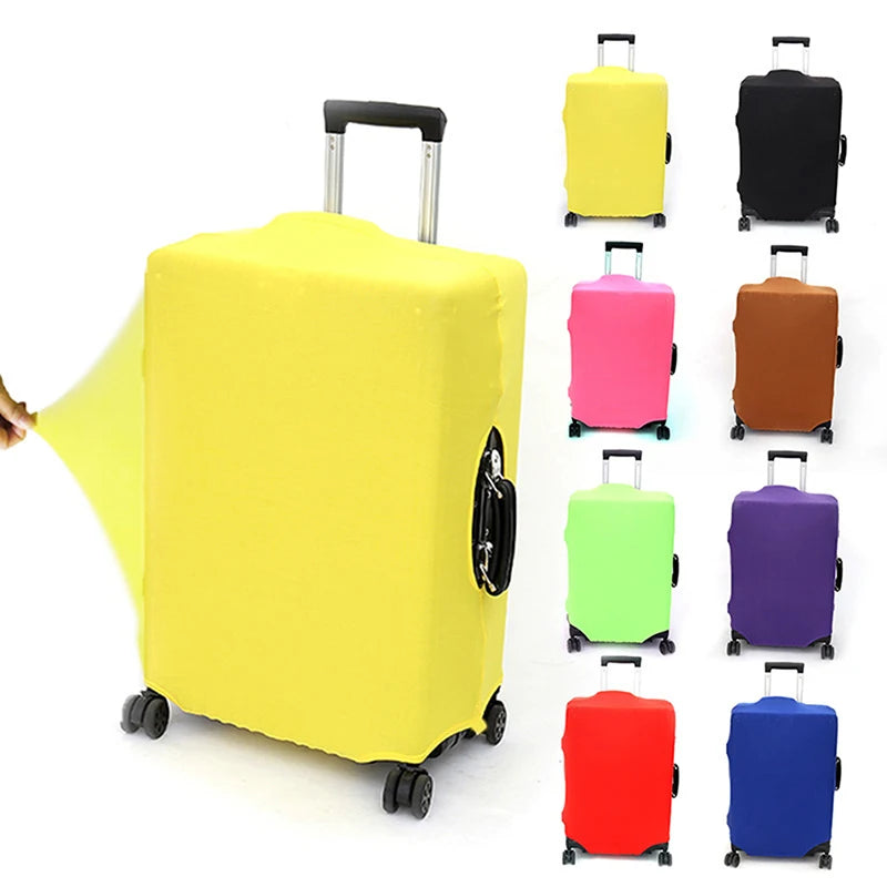 Elastic Travel Luggage Cover Suitcase Protector for 18-28 Inch | Dustproof Travel Accessories