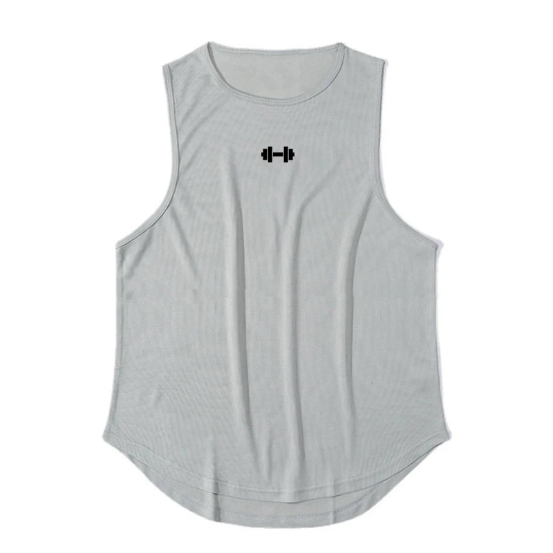 Men's Quick-Drying Gym Tank Top | Sleeveless Fitness Shirt for Bodybuilding & Summer Sports