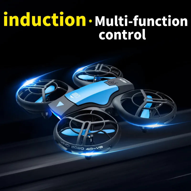 V8 Mini Drone 4K HD Camera – WiFi FPV RC Quadcopter with Altitude Hold, Wide-Angle Lens & 80M Range