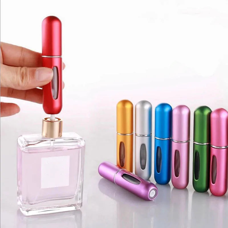 Portable 5ml Mini Refillable Perfume Spray Bottle | Travel Atomiser Cosmetic Container