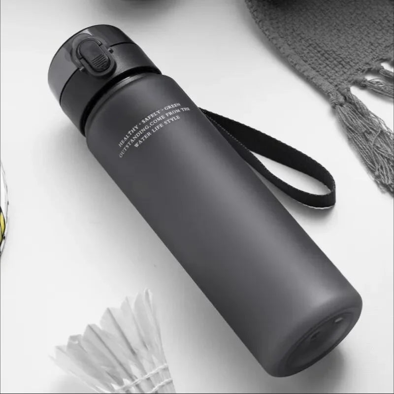 Portable BPA-Free Leak-Proof Sports Water Bottle – Frosted High-Quality for Adults & Children