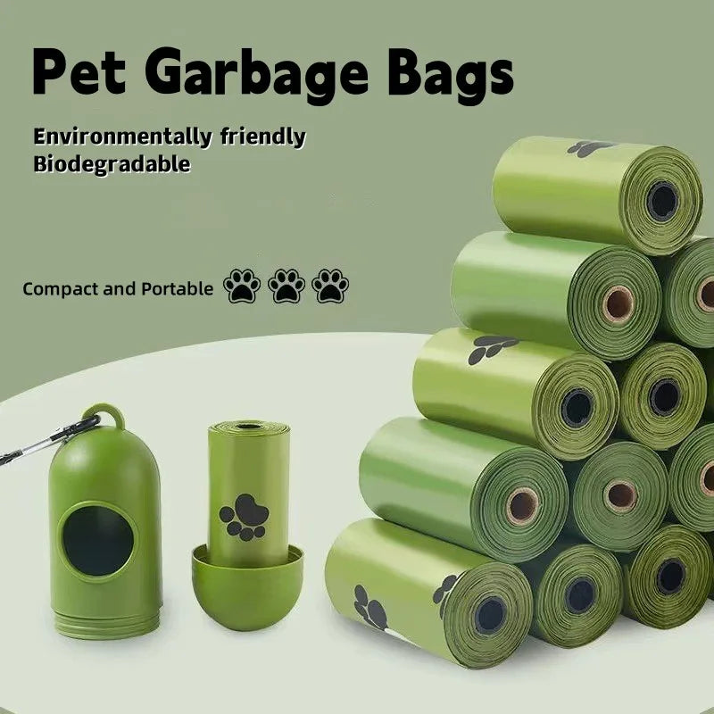 Biodegradable Dog Poop Bags – Scented, Eco-Friendly, Leak-Proof Pet Waste Bags with Dispenser