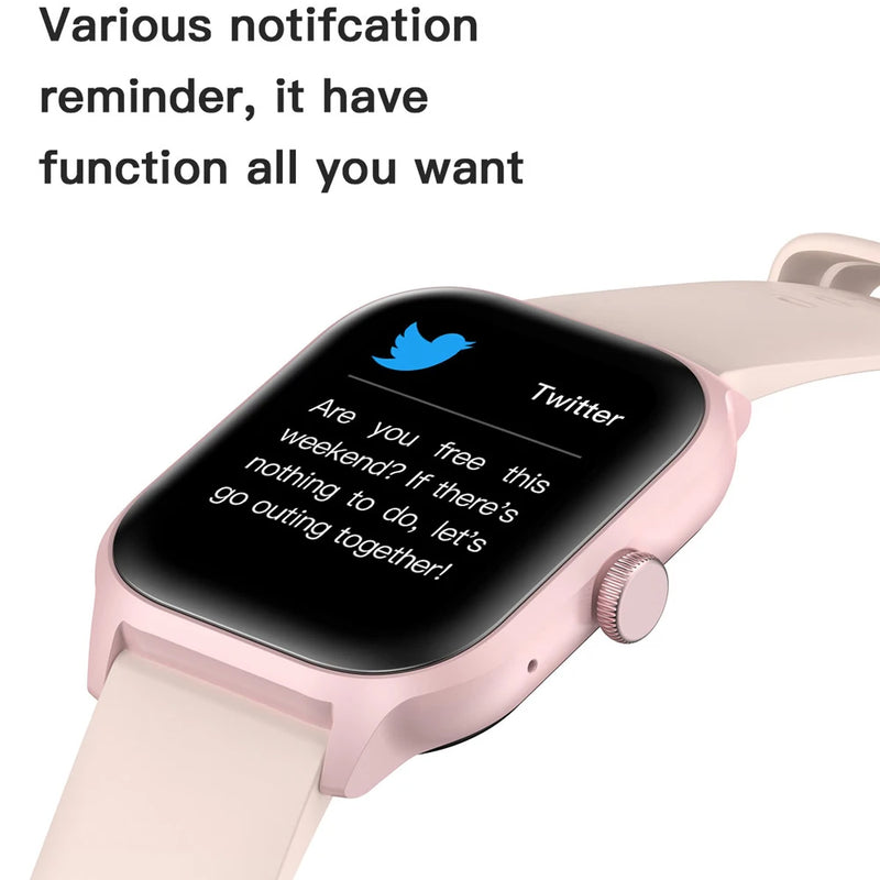 LEMFO LT10 Smart Watch 2024 Bluetooth Call Music Fitness Tracker Sports Watch for Android & iOS