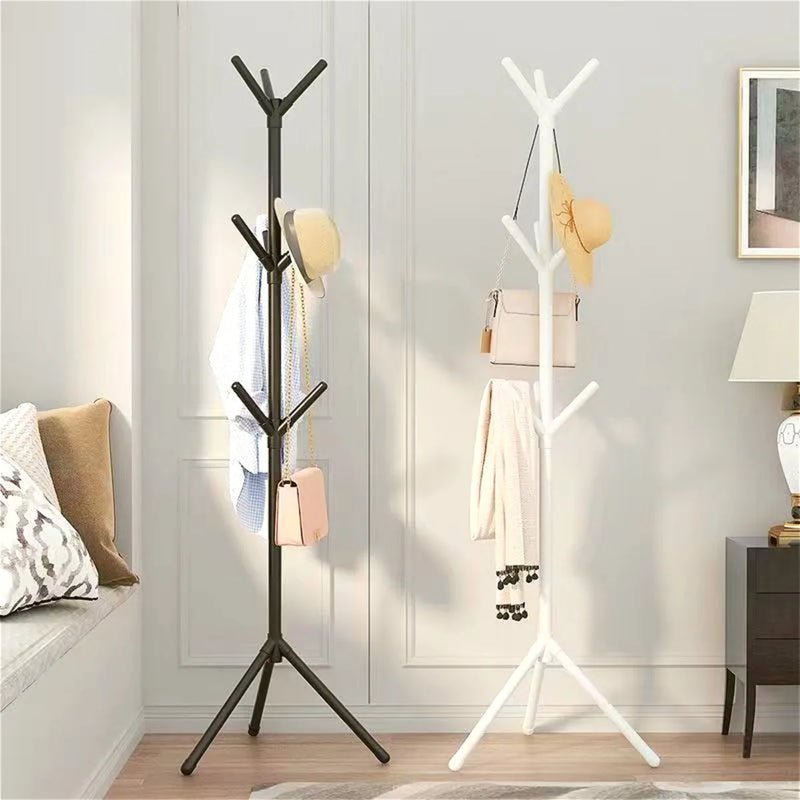 Modern Tree Branch Floor Coat Rack – Clothes & Hat Hanger with 9 Hooks for Bedroom & Living Room