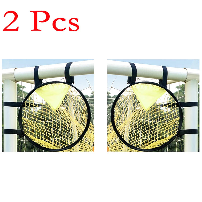 Foldable Football Target Net for Training – Easy Attach & Detach Soccer Goal for Accurate Practice