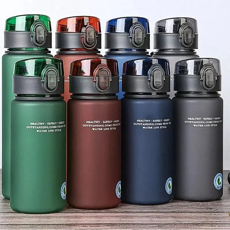 Portable BPA-Free Leak-Proof Sports Water Bottle – Frosted High-Quality for Adults & Children