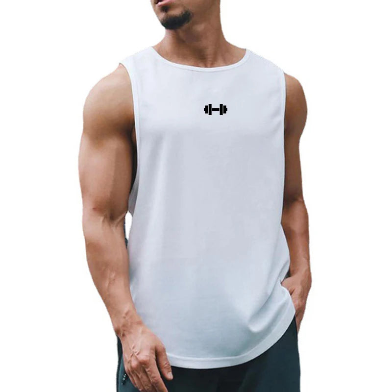 Men's Quick-Drying Gym Tank Top | Sleeveless Fitness Shirt for Bodybuilding & Summer Sports