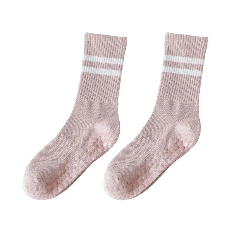 8-Colour Sports Socks for Women, Non-Slip Silicone Yoga, Pilates, Dance & Gym Socks