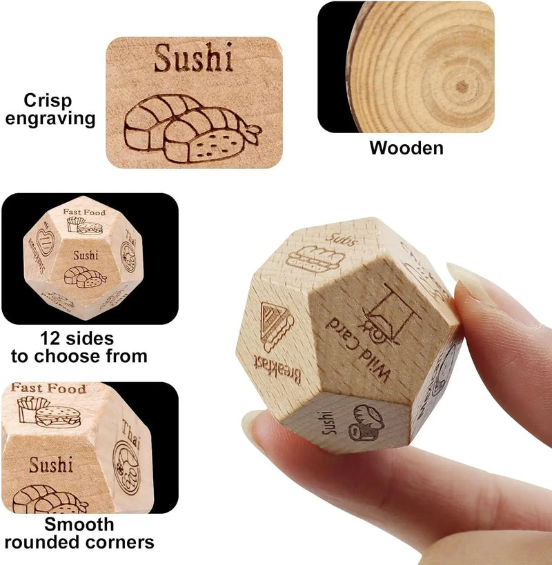 Couples Decision Dice – Fun Food, Movie & Activity Games | Gifts for Anniversaries, Valentine’s Day, Christmas, Birthdays