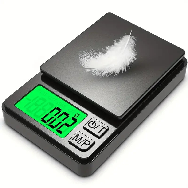 Precision Digital Pocket Scale 1000g x 0.1g – Mini Travel Scale for Food, Jewellery, Grams & Ounces