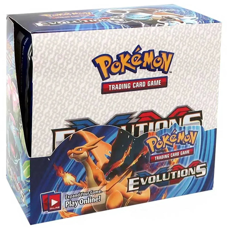 324pcs Pokémon Cards Sun & Moon XY Evolutions Booster Box – Collectible Trading Card Game Set