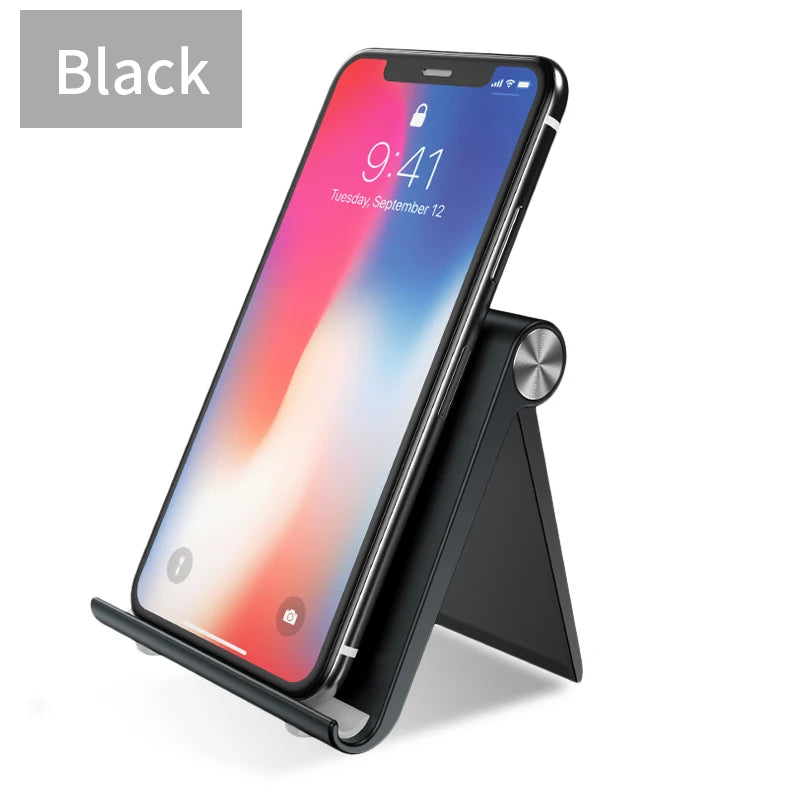 Universal Desk Phone & Tablet Holder – Portable Stand for iPhone, Samsung, Xiaomi, and Tablets