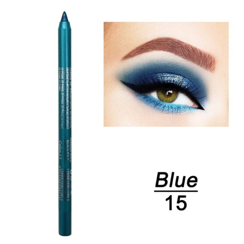 Waterproof Silkworm Pearlescent Eyeshadow & Eyeliner Pen | High Gloss Gel Pen