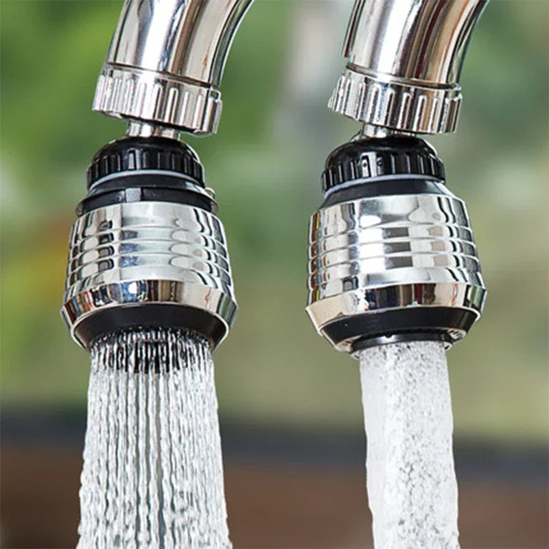 360° Rotatable High-Pressure Faucet Extender – Water-Saving Kitchen & Bathroom Gadget