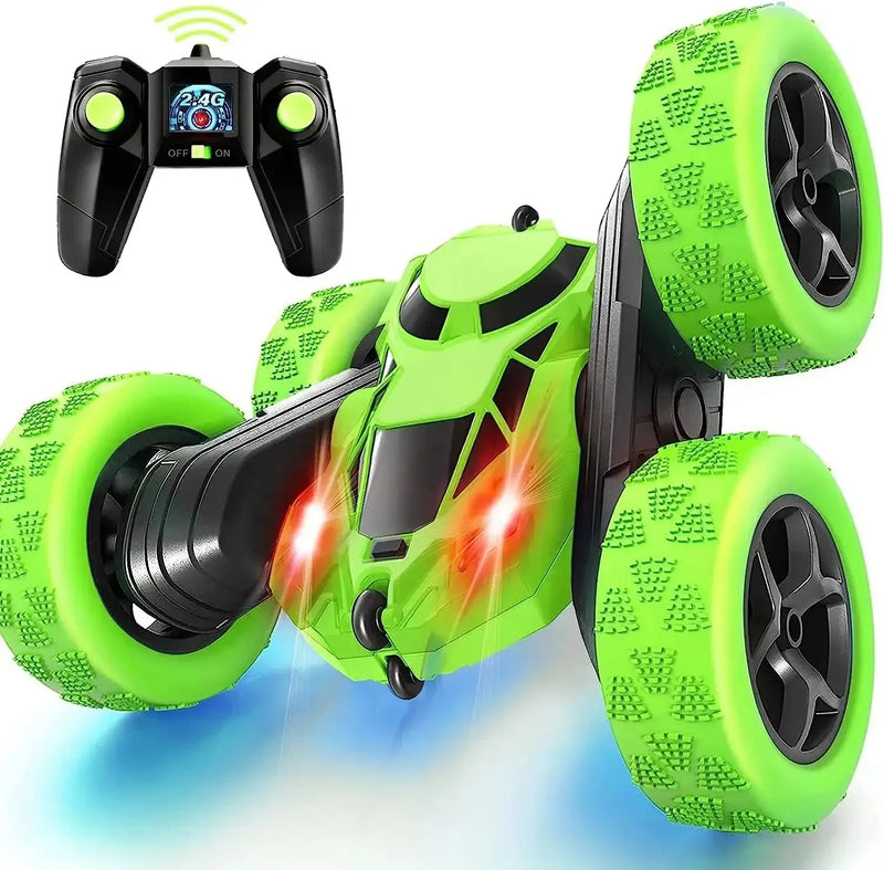 RC Stunt Car with 360° Flip, 2.4G Remote Control, Off-Road Drift, Kids & Adults Gift