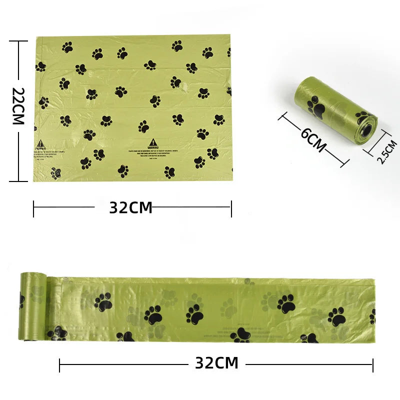 Biodegradable Dog Poop Bags – Scented, Eco-Friendly, Leak-Proof Pet Waste Bags with Dispenser