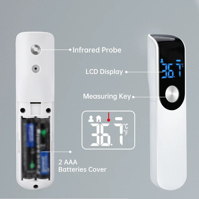 Infrared Fever Thermometer - Digital Non-Contact Medical Thermometer for Infants and Adults