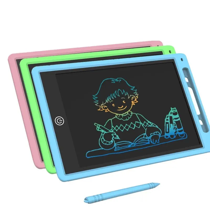 LCD Writing Tablet 6.5/8.5/10/12 Inch Drawing Board for Kids - Erasable Sketchpad Gift Toy