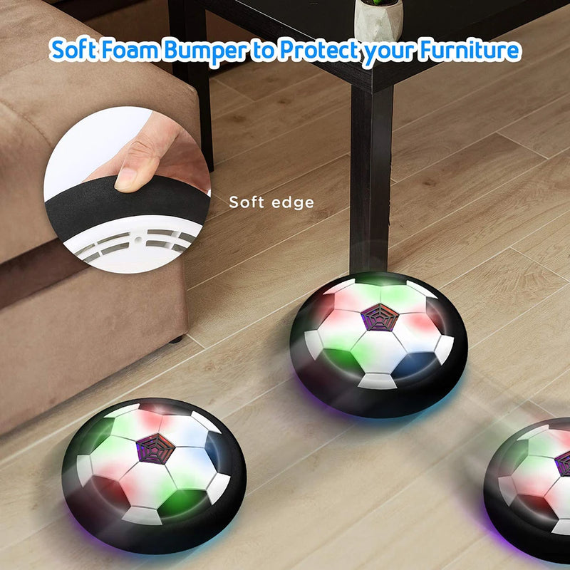 Hover Soccer Ball Toy – LED Light Floating Football for Kids Indoor & Outdoor Sports Games