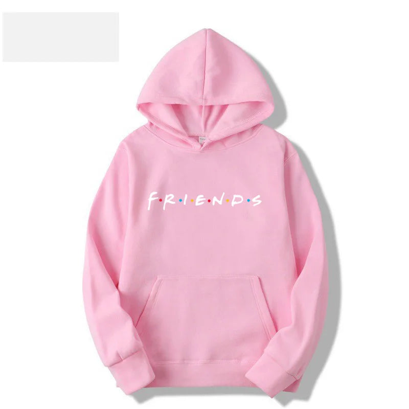 Unisex Friends Hoodie Sweatshirt – Casual Autumn & Winter Fashion