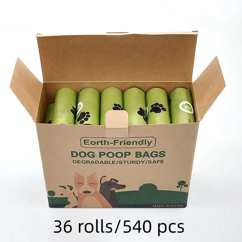 Biodegradable Dog Poop Bags – Scented, Eco-Friendly, Leak-Proof Pet Waste Bags with Dispenser