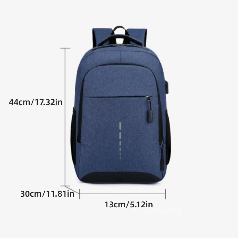 Unisex Large Capacity Fashion Backpack – Travel, Student, and Laptop Bag for Men & Women