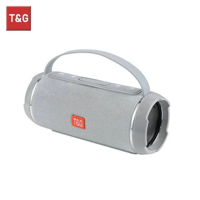 T&G TG116C Bluetooth Speaker – TWS Wireless, Waterproof, Portable Outdoor Subwoofer with 3D Stereo Sound