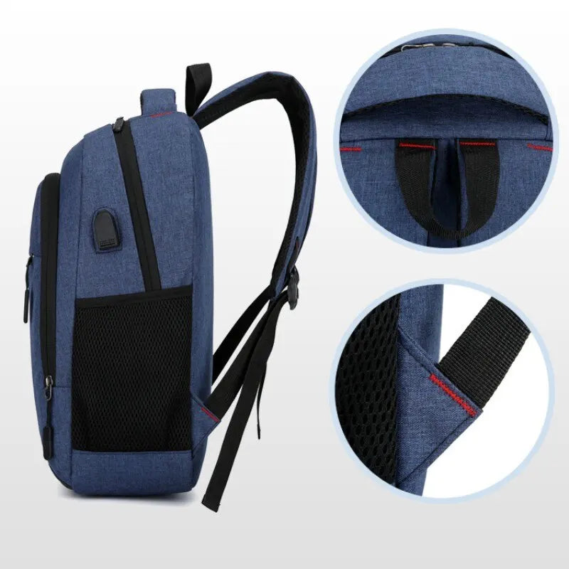 Unisex Large Capacity Fashion Backpack – Travel, Student, and Laptop Bag for Men & Women