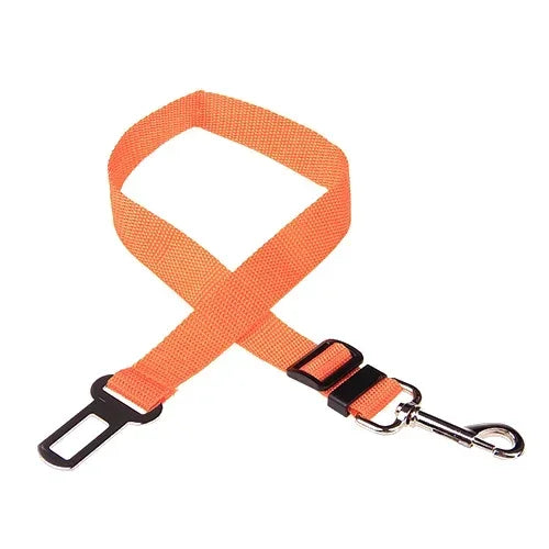 Adjustable Pet Car Seat Belt for Dogs & Cats, Safety Harness Lead Clip Vehicle Seatbelt