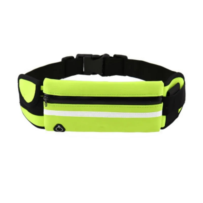 Waterproof Reflective Sports Waist Bag with Adjustable Strap for Running, Cycling & Fitness