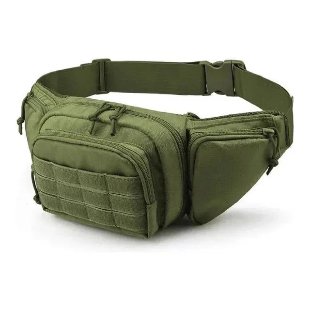 Tactical Fanny Pack | Nylon Hiking Waist Bag for Outdoor Sports, Camping, and Hunting